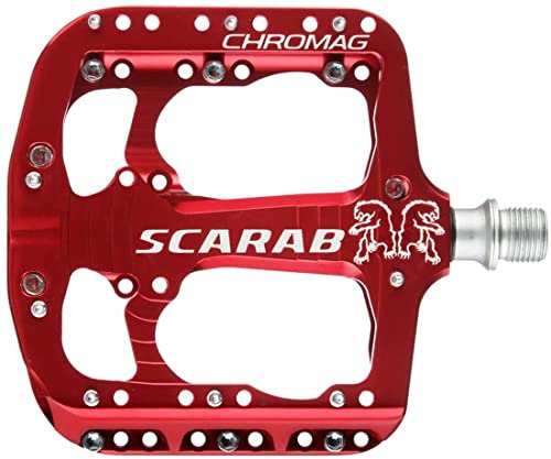 Chromag Scarab Pedale Rot, Paar