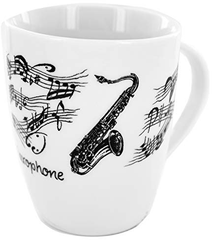 Tasse Saxofon, Geschenk für Musiker