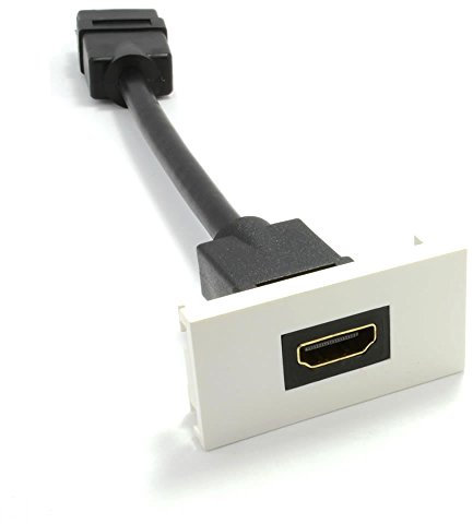 Fertig Gemacht Unterputzdose Module 3D HDMI Buchse Panel Montage Stummel 15 cm [HDMI Socket]
