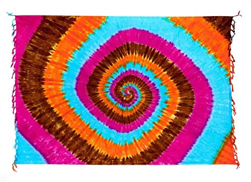 Ciffre Sarong Pareo Wickelrock Dhoti Loop Tuch Strandtuch Handtuch Bunt Tolles Muster