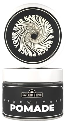 Kastenbein & Bosch Bio Pomade - Seidenglanz & soft | Pomade für glänzende und definierte Styles, flexibler Halt, nachmodellierbar, ideal für klassische Looks