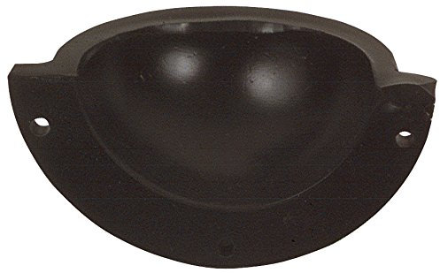 2 Stück Charlsten Balleinwurfschale für Kickertische Schwarz