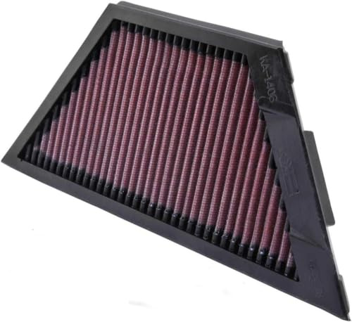 K&N KA-1406 Motorrad Tauschluftfilter | kompatibel mit Kawasaki ZX14R Ninja/ZZR1400 2006-2010 (KA-1406)