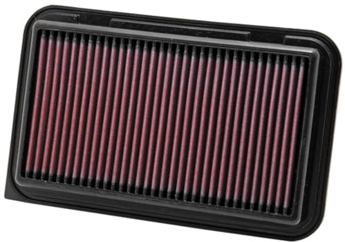 K&N Engine Air Filter: Reusable, Clean Every 75,000 Miles, Washable, Premium, Replacement Car Air Filter: Compatible with 2010-2017 SUZUKI/OPEL/VAUXHALL (Swift, IV, Splash, Wagon R, Agila), 33-2974