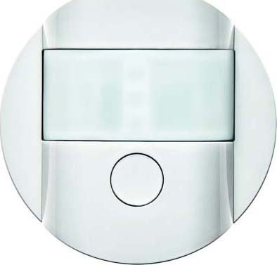 Tapa para detector de movimiento IR confort 2,2 m, berker.Net, para serie berker R.1 de hager, blanco polar, brillo