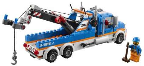 LEGO CITY La remorqueuse de camions 60056