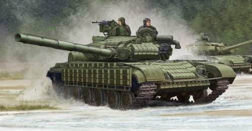 Trumpeter 1: 35 - T-64Bv Mod 1985