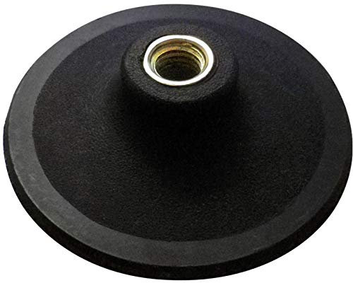 EDW Klett Aufnahmeteller Kletthalterung für Schleifpads Diapads Hartgummi M14 125 mm