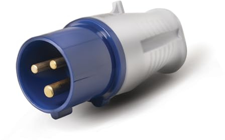Maypole 230V Site Plug, Spare Replacement Plug | For Caravan, Motorhome, Camping Extension Leads