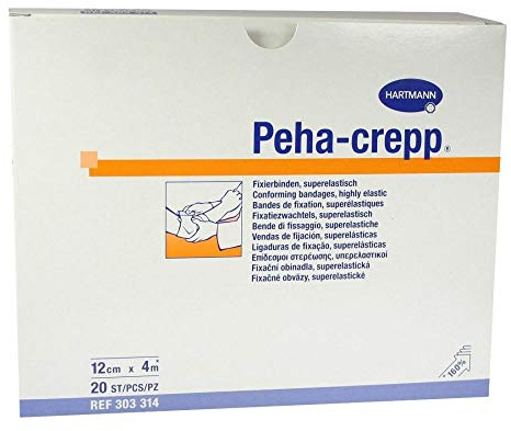 Peha Crepp Fixierbinde 12 cmx4 m 20 stk