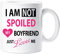 60 Second Makeover Limited I'm Not Spoiled My Boyfriend Just Loves Me Mug Gifts for Girlfriend Novelty Funny Girlfriend Friend Mug Gift 11oz Ceramic Coffee Cup Dishwasher Safe Microwave Safe
