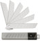 Lot de 200 lames sécables SBS - Largeur : 18 mm - Épaisseur : 0,4 mm