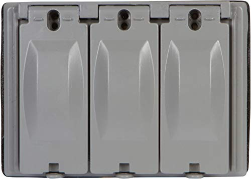 Morris 38922 Electrical Weatherproof Cover, 1-Pack, Grey