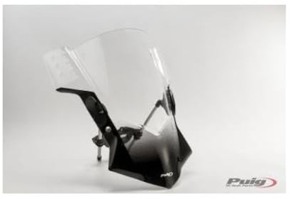 Puig 6860N Headlight Fairing For Non-Round Headlights , Black