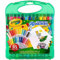 CRAYOLA Filzstift-Set für Kinder, Koffer mit 25 abwaschbaren Markern und Zeichenblättern, 65 Stück, 04-5227