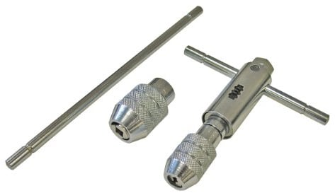 Faithfull M4 - M10 Tap Wrench Ratchet Set