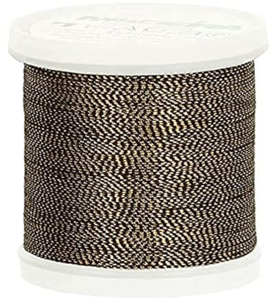 Madeira M9842-425 200m Polyester Thread Rich Gold/Black