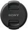 Sony ALC-F49S vordere Ersatz-Objektivkappe (für Objektive mit 49-mm-Frontfiltergewinde)