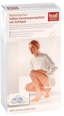 BORT Silikon Fersenspornpolster m.SoftSpot L 2 St