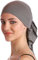 Deresina Headwear Unisex Extra grobes Bambus Bandana, Multifunktionale Kopfbedeckung, Bambus Chemo Kopftuch, weich dreieckiges Bandanas (Grau)
