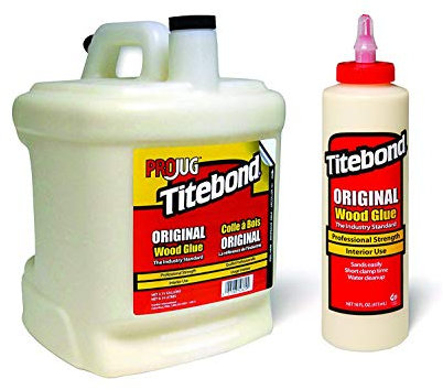Titebond Colla per legno alifatica Original per uso interno PROJug 8,14 L + 473 ml per la lavorazione del legno