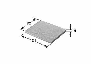 Clean Filters NC2113CA Filter, Innenraumluft