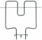 Whirlpool Bauknecht Heizung Oberhitze SoftGrill 481225998472 Edelstahl Elektro Ofen Kochherd Grillfront Stainless Steel