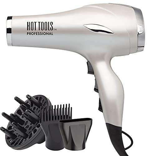 Hot Tools Pro Artist 2400 Turbo Ceramic + Ionic Hair Dryer | Fast Dry, Lightweight