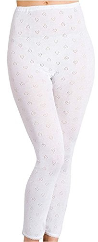 Snowdrop Ladies Thermal Long Johns 200307 White