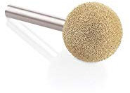 Kutzall Original Kugelfräser, 1⁄4 Schaft, fein - Holzbearbeitungszubehör für Bosch, DeWalt, Milwaukee, Makita Werkzeuge. Abrasive Wolframkarbid-Beschichtung, 1 (25,4 mm) Kopfdurchmesser, S-1G