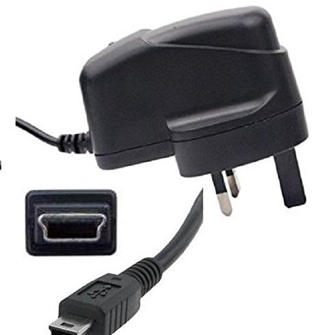 TECHNOPLAY Usb mains wall charger adapter compatible with Garmin Nuvi Sat Nav GPS Essential Series 52LM / 54/52 / 42LM / 54LM / 44LM / 42 (Mini) CE APPROVED UK SELLER
