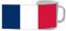 YONACREA - Mug Tasse - Drapeau de la France