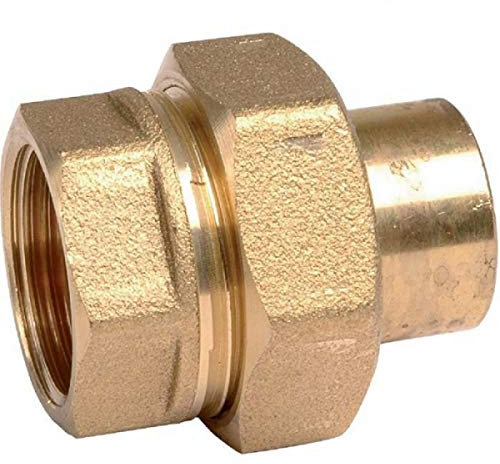 Raccord union laiton droit à souder - F 11/4 - Ø 32 mm - 340GC - Thermador