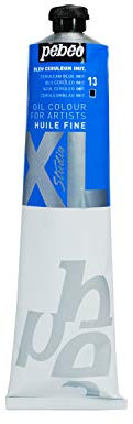 Pebeo Óleo Fino XL - Pintura Oleo, 200 ml, Azul (Imitación De Azul Cerúleo)