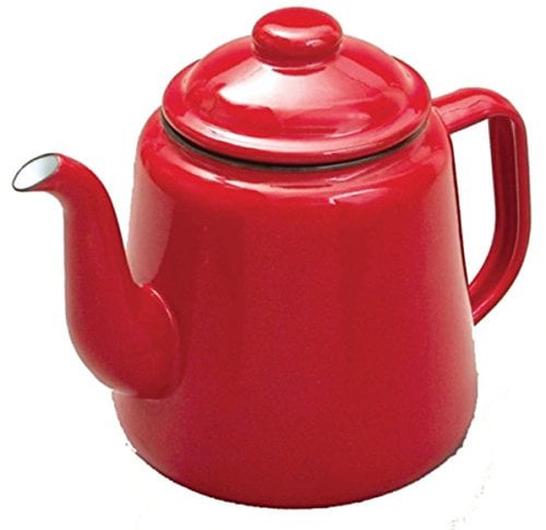 Falcon Enamel 14cm Teapot Red
