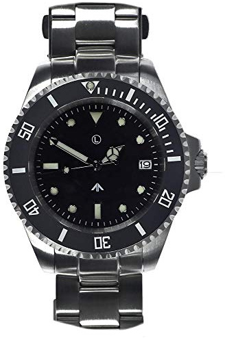 MWC Herren Uhr Automatik Analog Edelstahl SUB/SSA/STBL