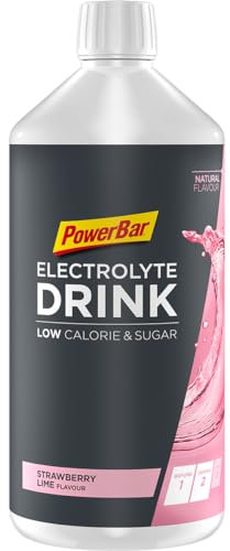 Powerbar - Elektrolyte Drink zum Anmischen - Strawberry Lime - 1000ml - Isotonisches Sportgetränk - no sugar - 5 Elektrolyte - C2MAX