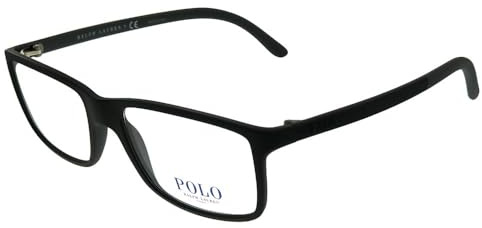 POLO 0PH2126 Brillengestell, Schwarz Matt, 53-16-145 mm