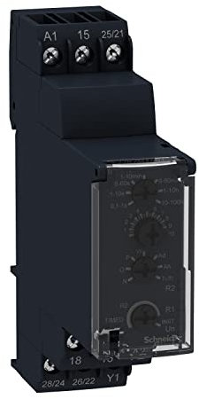 Schneider Electric Harmony Time Zeitrelais, DIN-Schienen, 0.1 s → 100h, 24 → 240V ac, 4 Kont.