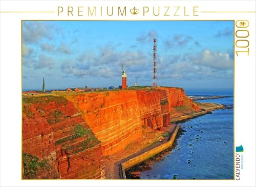 CALVENDO Puzzle Helgoland im Abendlicht | 1000 Teile Lege-Größe 64 x 48 cm Foto-Puzzle für glückliche Stunden