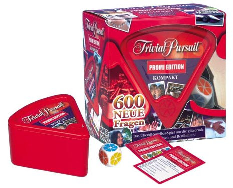 Hasbro - Trivial Pursuit Kompakt - Promi Edition