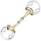Stübben Gebiss 2260 Golden Wings Trense 4 in 1 doppelt gebrochen - 14,5 cm - 14 mm - Sweet Copper
