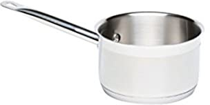 Genware 1418-02 Saucepan Without Lid, 2.7L Capacity, 18 cm Diameter, 10 cm Height