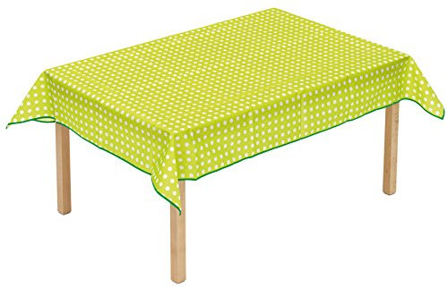 Betzold - Kinder-Tischdecke - Tischtuch Punktdesign Tischdeko abwischbar Indoor Outdoor