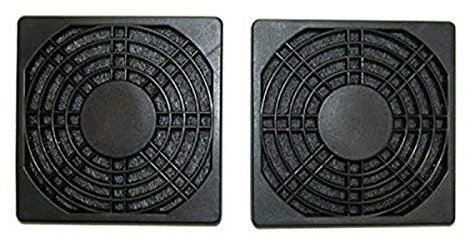 MASSCOOL 120mm ABS Plastic Foam Cooling Fan Filter, Pack of 2 (FFT-2P-120MM)