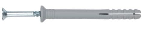 Index TCCA05050 - Tassello a battuta rapida TC-CA, con testa svasata, 05 x 050, confezione da 100 pezzi-