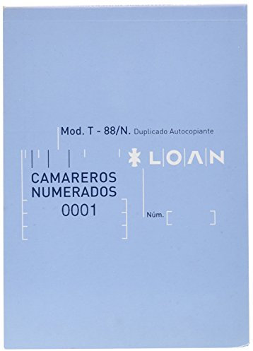 Loan T88N - Talonario, 10 unidades