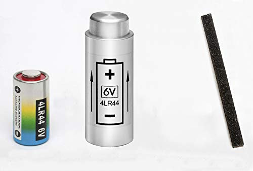 Adapter + EIN Batterie : Fuer Yashica Electro 35 (G, GL, GS, GT, GSN, GTN), MG-1 und AX SLR - (PX32 to 4LR44)