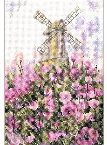 RTO Vieux Moulin à Point de Croix Kit-6-inch X 22,2 cm 14 Fils