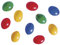 Rayher 3905549 Plastik-Eier, 6 cm ø, SB-Btl 10 Stück, gemischt, Bunt
